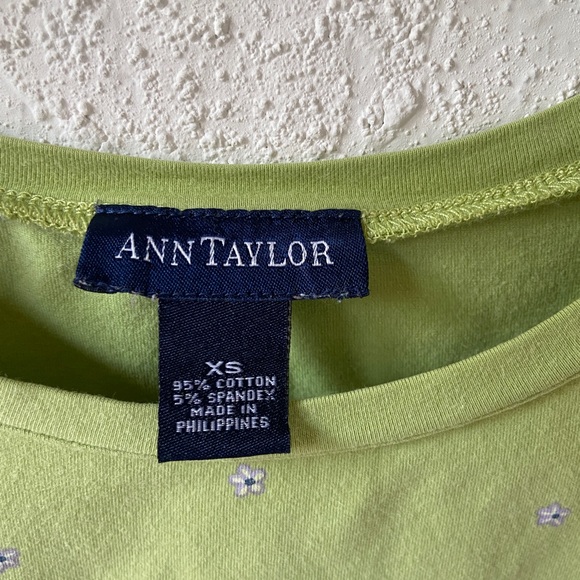Ann Taylor 3/4 sleeve top x-small - Picture 3 of 3